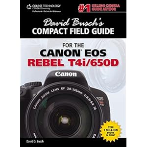 David Busch's Compact Field Guide for the Canon EOS Rebel T4i/650D (David Busch's Digital Photography Guides)
