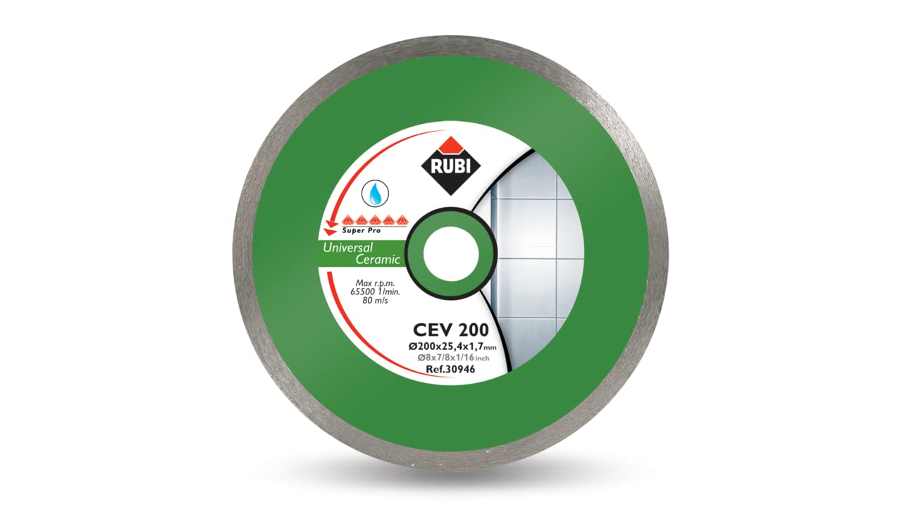Rubi CEV 200mm Diamond Blade - 30946
