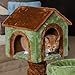 IRIS 3-Tier Cat Tree Condo, Treehouse