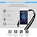 Retractable Bluetooth Headset, Wireless Headphones [30 Hours Playtime] with Neckband& Foldable Design for iPhone X/8/7 Plus Samsung Galaxy S8 Note 8 Other Bluetooth Enabled Devices (Black)