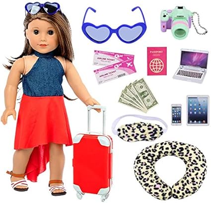 18 inch doll travel set