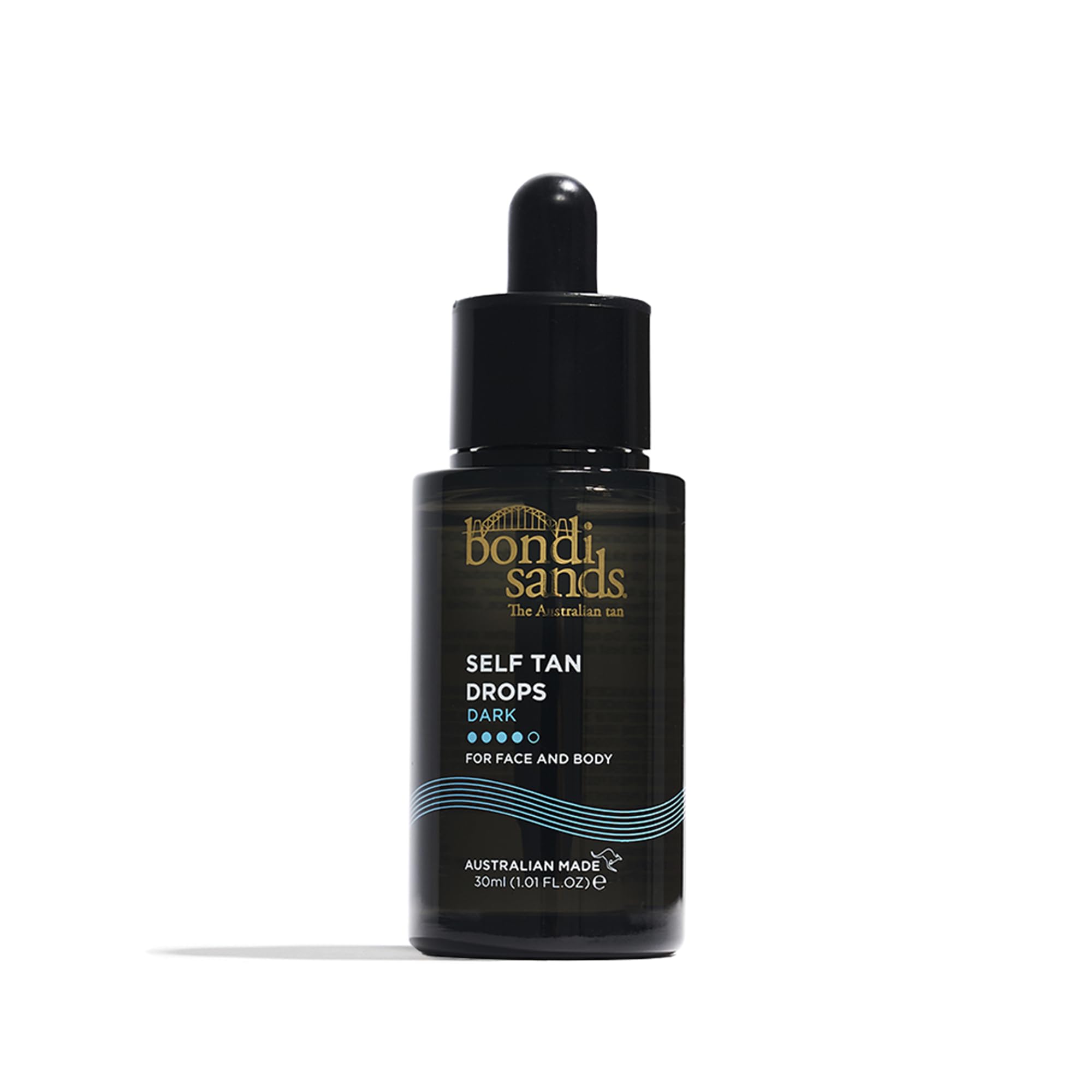 Bondi Sands Self Tan Drops - Dark 30mL | Customisable Glow | Suitable for Sensitive Skin | Vegan + Cruelty Free |30ml/1.01 FL OZ