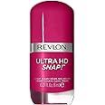 REVLON Ultra HD Snap Nail Polish, Glossy Nail Color, 100% Vegan Formula, Perfect for Spooky Halloween Nails, No Base and Top Coat Needed, 029 Berry Bliss, 0.27 Fl Oz
