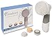 USA PURADIANT Facial Cleansing Brush | Face Scrubber I Spin Brush | Body Brush | Sonic Waterproof Cleansing Brush | Exfoliating Brush | Cleans and Smooths Skin | Pumice For Rough Feet and Hands