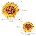 Sunflower Embroidery Patches Iron and Sew On Applique Badge for Clothes Jeans Jacket Hat Dress DIY Accessories (10)