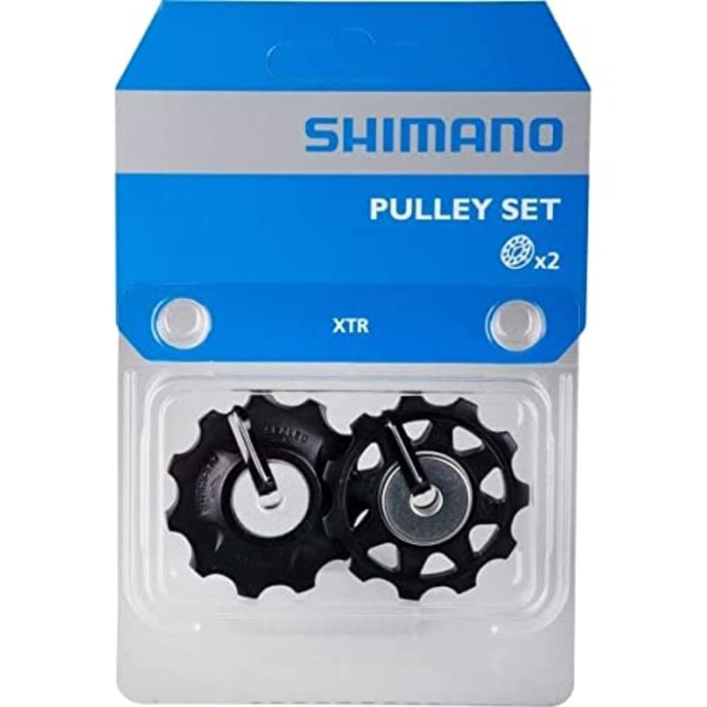 SHIMANO MTB Rear Derailleur Pulley XTR M970 Black (Pair)