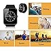 Mgaolo GT08 Bluetooth Smart Watch Smartwatch Bracelet with Camera SIM Card Slot and Camera Pedometer Smart Health Watch for Android and IOS Smartphone (Black)