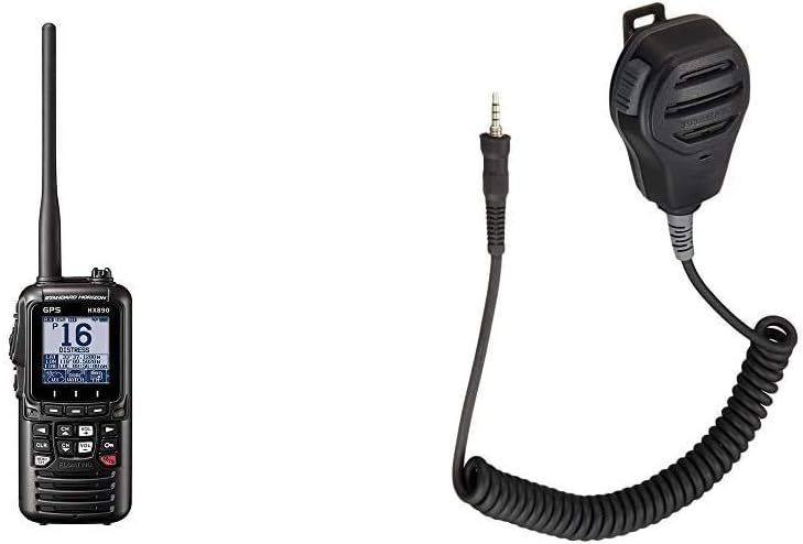 Standard Horizon HX890BK VHF-HH, 6 Watt, w/GPS&FM Rcvr: Electronics