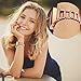 bayite for Fitbit Ionic, Replacement Metal Bracelet Adjustable Fitbit Ionic Bands Rose Gold with Rhinestone