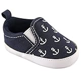Luvable Friends Baby Boy Slip on Shoe