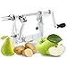 Vitasana Apple Peeler Corer Slicer Hassleback Potato Peelers Cast Iron Deluxe Kitchen Gadgets Stainless Steel Blade