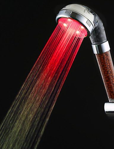 BIAN-0.5 Brand New Anion SPA Head Shower Handheld Water-saving Bath Shower Nozzle Sprinkler Sprayer Filter Transparent