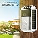 Wasserstein 0.5 Watt Solar Charger Mount Compatible with Ring Video Doorbell 2, Weatherproof (White)