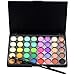 YJYdada Cosmetic Matte Eyeshadow Cream Makeup Palette Shimmer Set 40 Color+ Brush Set (B)