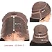 Chantiche Italian Yaki 360 Lace Frontal Wig Human Hair with Extra Heavy 150 Density Brazilian Customized 360 Full Lace Wigs with Baby Hair for Black Women 14inches Natural Color