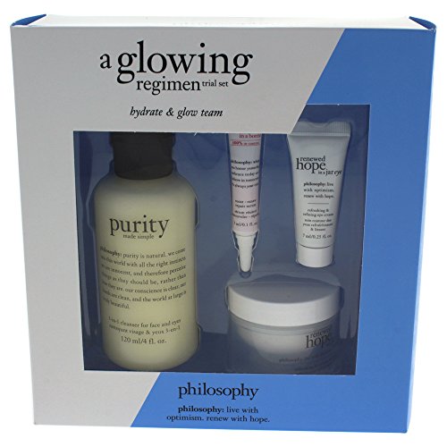 Philosophy A Glowing Regimen Trial 4 Piece Set