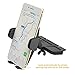 WixGear Universal Car Phone Mount CD Slot Car Mount Holder with New Gravity Self-Locking Design Mount, Compatible with All Phones (New Self-Locking)