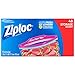 Ziploc Quart Food Storage Bags, Stay Open Design with Stand-Up Bottom, Easy to Fill, 48 Count