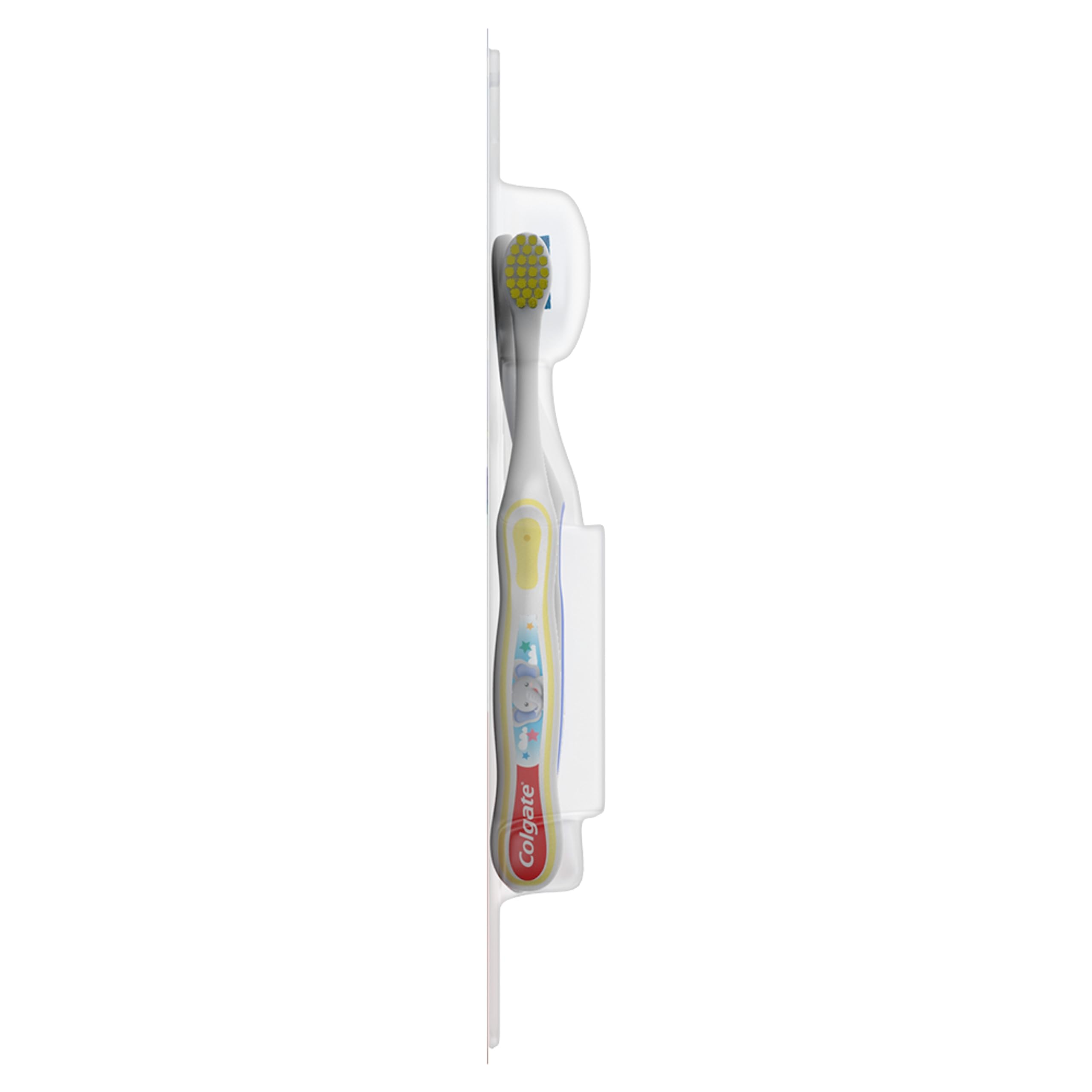 Colgate My First Baby and Toddler Toothbrush, Extra Soft Infant Training Toothbrush, Ages 0-2, 6 Count