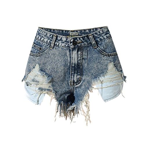 ripped cut off shorts