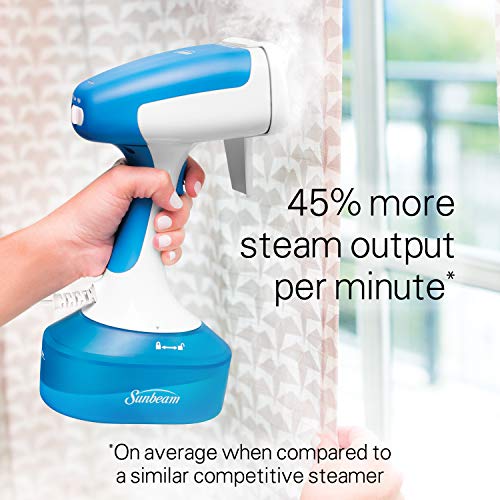 Sunbeam Handheld Garment Travel Steam Press for Clothes, Bedding