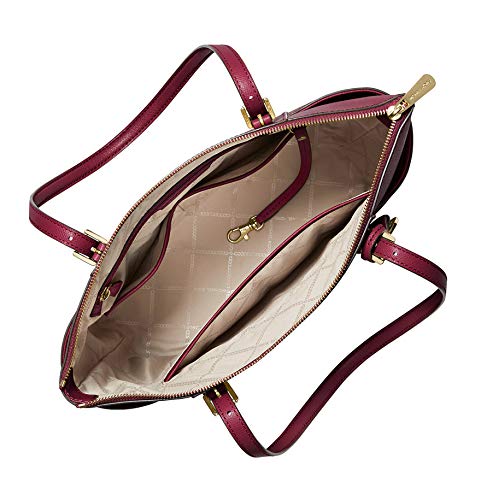 MICHAEL-Michael-Kors-Jet-Set-Item-East-West-Top-Zip-Tote-Berry-One-Size