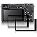 Screen Protectors Compatible Sony A6500 ILCE-6500 ILCE-6500KIT, AFUNTA 2 Packs Anti-Scratch Tempered Glass Protective Films Compatible DSLR Digital Premium E-Mount APS-C Camera α6500