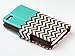ULAK iPhone 5C Case, Synthetic PU Leather Protective Flip Folio Wallet Case with Multiple Credit Card Holder Slots and Wrist Strap for Apple iPhone 5C (Waves Follow The Sky)