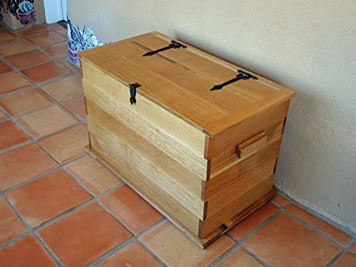 Pranzo Carpentry Storage Chest Solid White Oak
