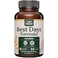 Best Days Formula | Advanced 5-in-1 Gut Support for Bloating, Gas & Irregularity | Soil-Based Probiotics + Prebiotics, L-Glutamine, Aloe Vera & More | 60 Capsules