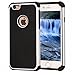 iPhone 6 Case,iPhone 6S Case,GOGING Impact Resistant Double Layer Shockproof Hard Shell Case Compatible for Apple iPhone 6/6S 4.7 inch (White)