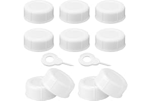 10pcs Narrow Baby Bottle Caps for Dr Brown & Medela Bottles, BPA Free Travel and Storage Baby Bottle Lids Replacement with Pu