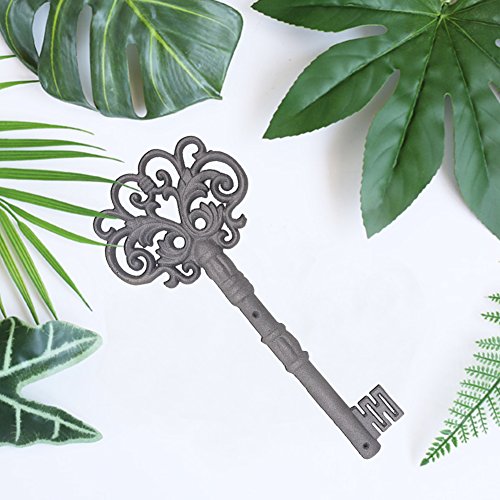 JOHOUSE Large Iron Key, Skeleton Key Decorative Antique Style