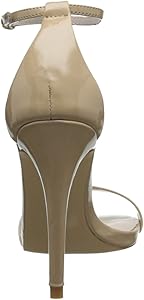 steve madden stecy blush barely there heeled sandals