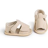 HsdsBebe Infant Baby Boys Girls Summer Beach Sandals Breathable Athletic Anti-slip Soft Sole Newborn First Walker Crib Shoes
