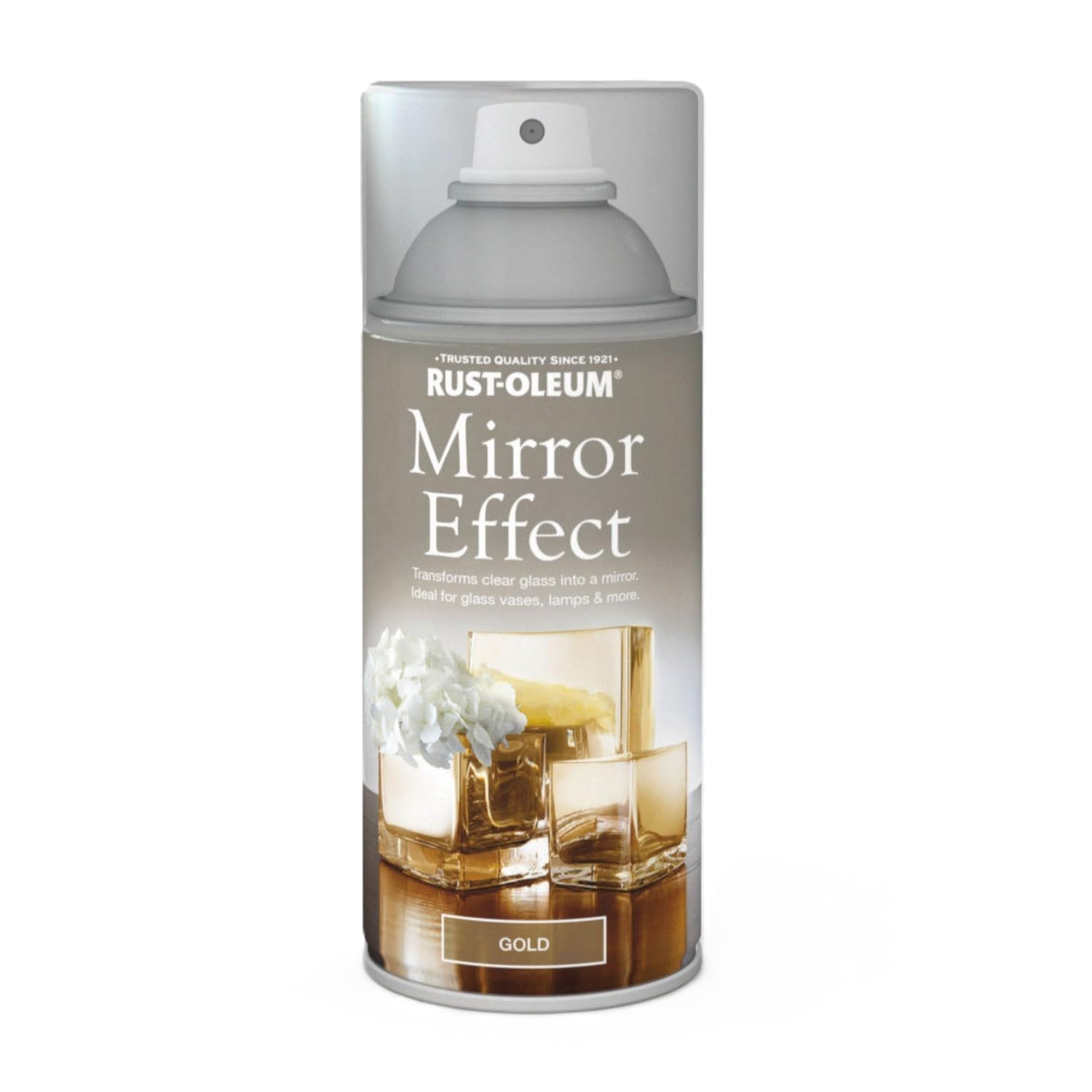 Rust-Oleum 150ml Mirror Effect Spray Paint - Gold