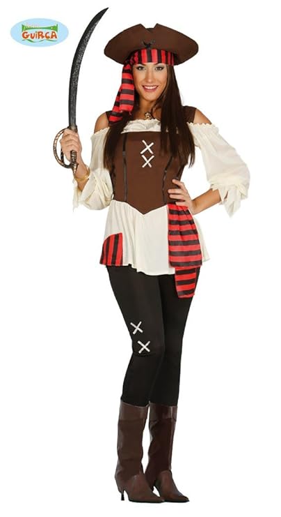 Piraten Kostüm für Damen , Größe:M
