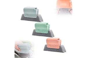 PETUPS Magic Window Track Cleaner, 2024 New Window Groove Cleaning Brush Tools Set, Creative Cleaner Brushes Tools for Window lides Gaps, Sliding Door Track, Tile Lines Shutter Car Vents (Mixed, 3PCS)