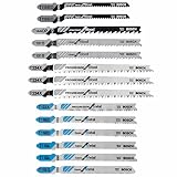 Bosch T14CPSC 14 Piece Bosch Shank Jigsaw Blade Set With Pouch