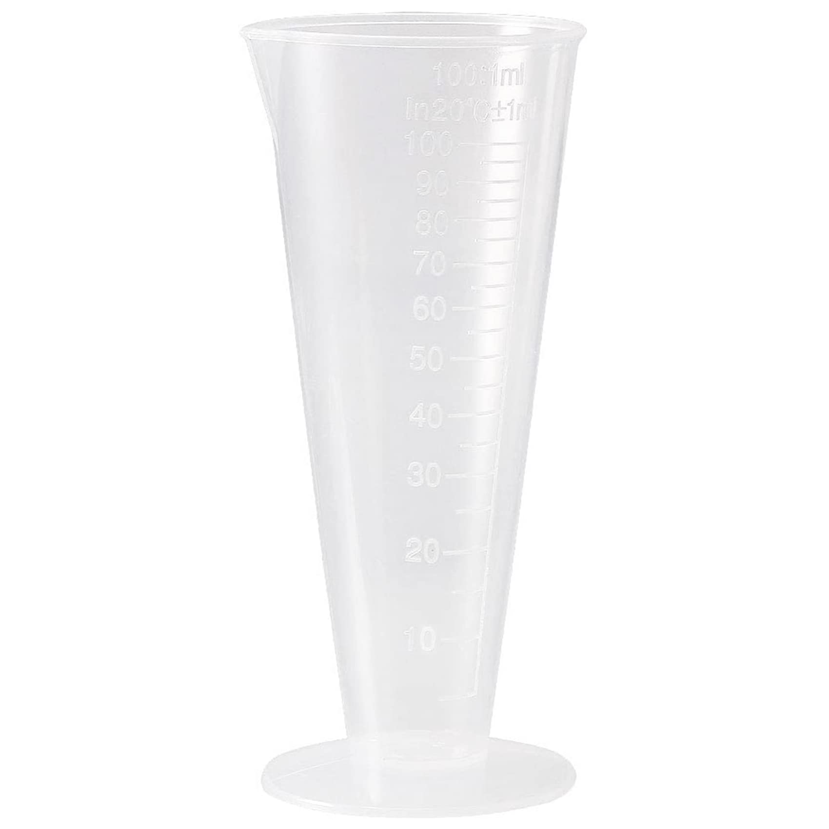 Kitchen Laboratory Plastic Measurement Beaker Measuring Cup 100ml
