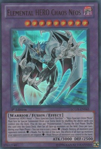 Yu-Gi-Oh! - Elemental HERO Chaos Neos (LCGX-EN065) - Legendary Collection 2 - 1st Edition - Ultra Rare