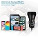 Car Charger,Quick Charge 3.0 Dual USB Ports 30 W UL Certified Fast Car Charger Adapter with iOS Cable Compatible with iPhone Xs Max/XS/XR/X/8/8 Plus/7/7 Plus/6/6 Plus/5S and More