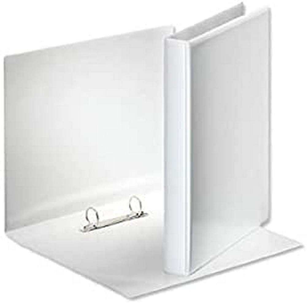 Esselte 488781 - White Customizable 2 Rings Folder, A4 Size, 25mm