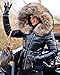 Roiii Women Winter Warm Down Jacket Thick Slim Flash Coat Down Outdoor Hood Parka Short Slim Jacket Black