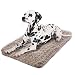 MIXJOY Dog Bed Ultra Soft Crate Pad Home Washable Mat for Dogs and Cats Crate (42-inch, Mocha)