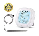 Kywo Digital Baking Thermometer with Timer - Instant Read Digital Thermometer for Meat, Cakes, Desserts and Bread