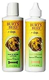 Burt's Bees For Dogs Grooming Bundle: (1) Burt's Bees Paw & Nose Lotion With Rosemary Oil, and (1) Burt's Bees Ear Cleaner With Peppermint & Witch Hazel, 4 Oz. Ea.