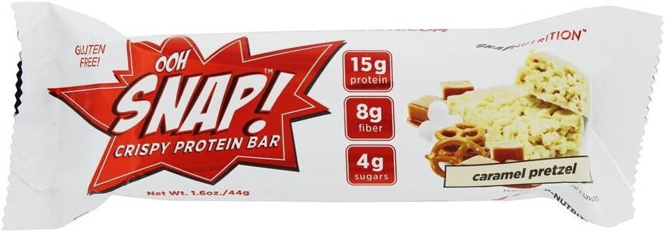 Snap Nutrition - Ooh Snap! Crispy Protein Bar Caramel Pretzel - 1.6 oz.