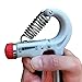 L.Store (R) Hand Grip Strengthener -Exerciser for Hand, Wrist, Forearm & Fingers -Adjustable Resistance- For Athletes, Musicians & Hand Rehabilitation (Grey)