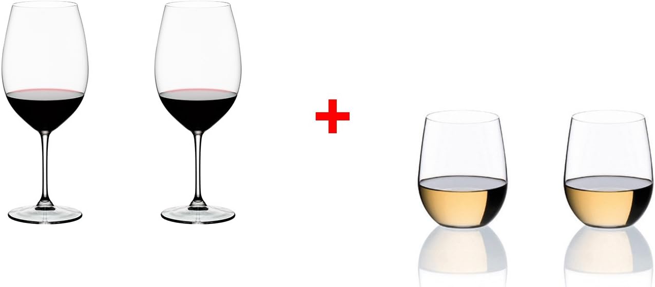 Amazon Com Riedel 4 Piece Vinum Xl Cabernet And O Viognier Wine
